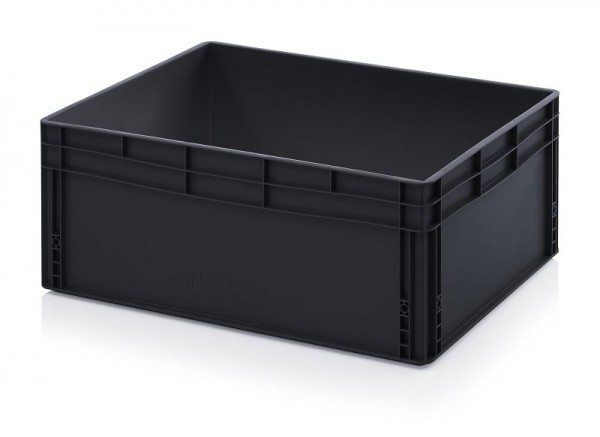 Auer ESD-Eurobehälter, LxBxH: 80 x 60 x 32 cm, ESD EG 86/32 HG