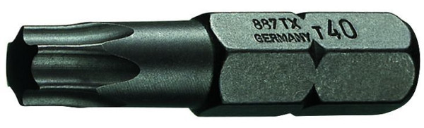 GEDORE Schraubendreherbit 1/4" Vorteilspack für Innen-TORX Schrauben, T10, VE: 10 Stück, 6542210