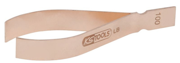 KS Tools BRONZEplus Pinzette stumpf 100 mm, 963.5606, 4042146524411