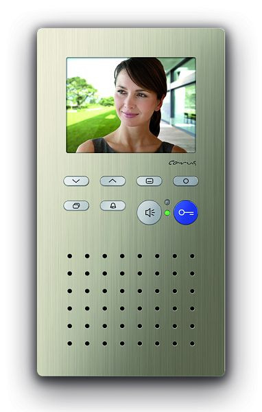 TCS Video Innenstation zum Freisprechen Serie Carus ORIGO, Aufputzmontage champagner, CAI2000-0152