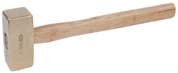 KS Tools BRONZEplus Fäustel 10000 g, mit Hickorystiel, 963.2060