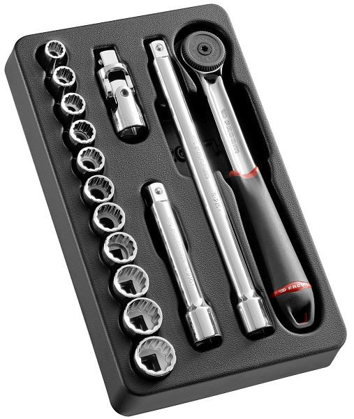 Facom Modul - Steckschlüssel 1/2", 15-teilig, MOD.S161-112U
