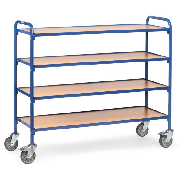 Fetra Beistellwagen - mit Böden, Ladefläche 1250 x 470 mm, 32950