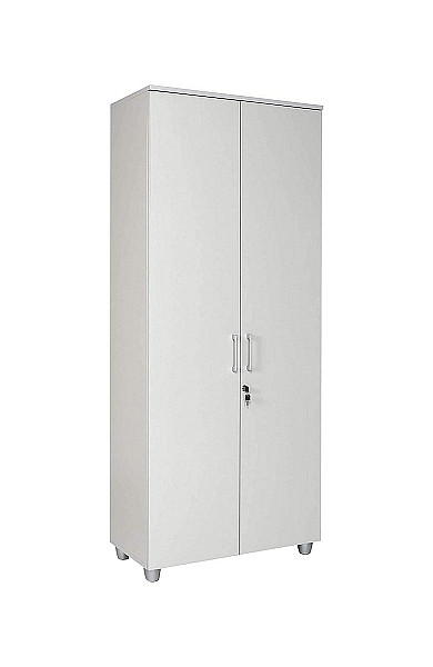 Mades Aktenschrank, 80 cm x 40 cm x 190 cm, grau Dekor, 152.FRN.53.10.400.02