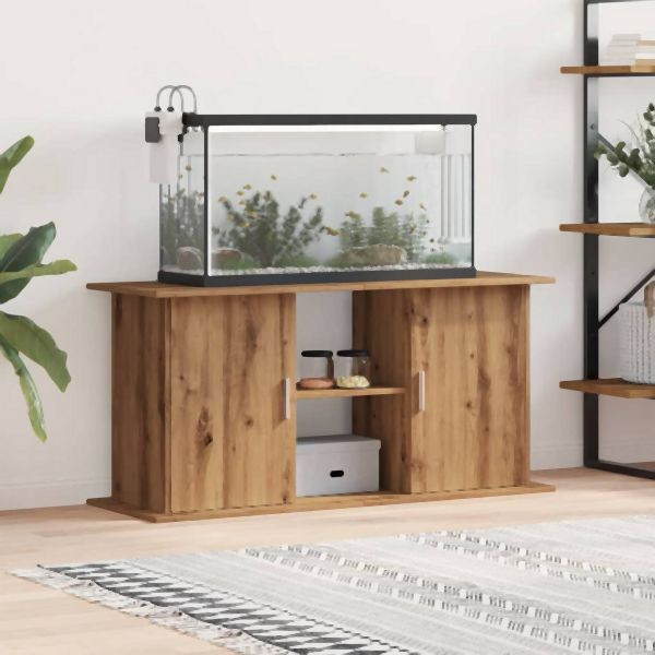 vidaXL Aquariumständer Artisan-Eiche 121x41x58 cm Holzwerkstoff, 857283