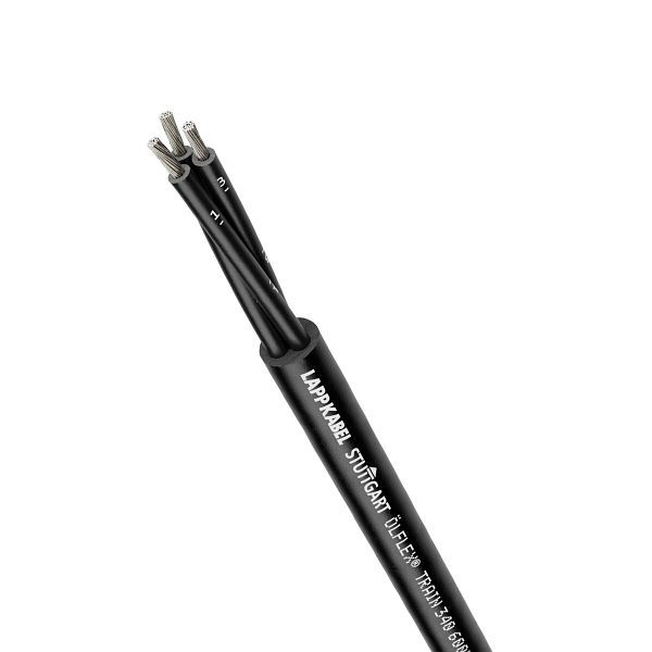 LAPP Bahnleitung ÖLFLEX® Train 340 600V 2X4, VE: 1000 Meter, 15340006/1000