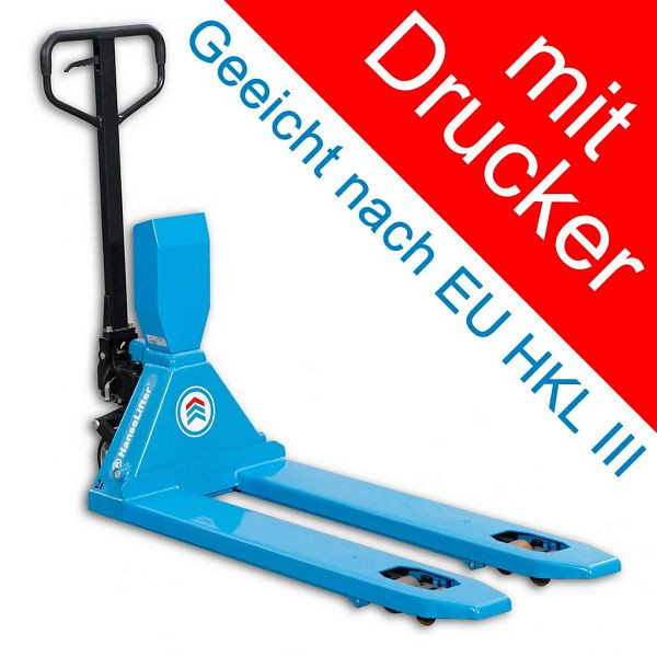 HanseLifter Waagehubwagen WHP-DE1500, 1.500 kg mit Drucker, GE0024310