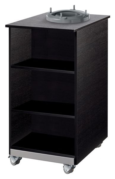 NordCap Tellerspender-Schrank, neutral, 60 x Teller, Ø 278 mm, Farbton: Hemlock, 43477001265