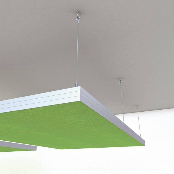 Klain "MULTIWA" Akustik Deckensegel Paneel, 1200x1000x40 mm, Stoffgruppe 1, 167-1280