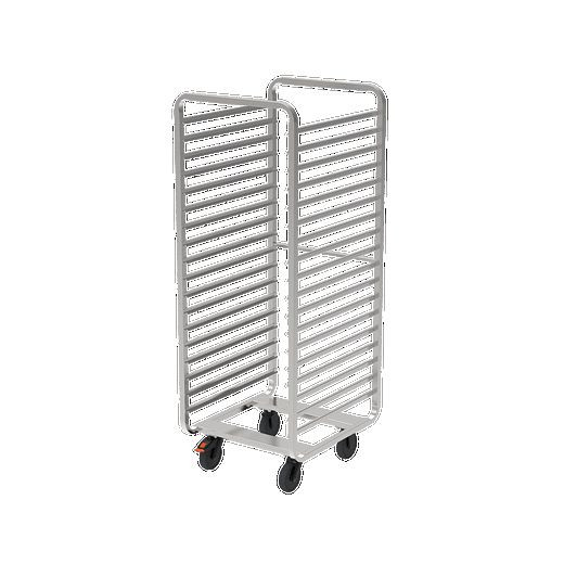 NordCap Einfahrregalwagen 180 - 1E, 1-teilig für GN 2/1 und GN 1/1, mit 18 Paar U-förmigen Auflageschienen, 42749688040601