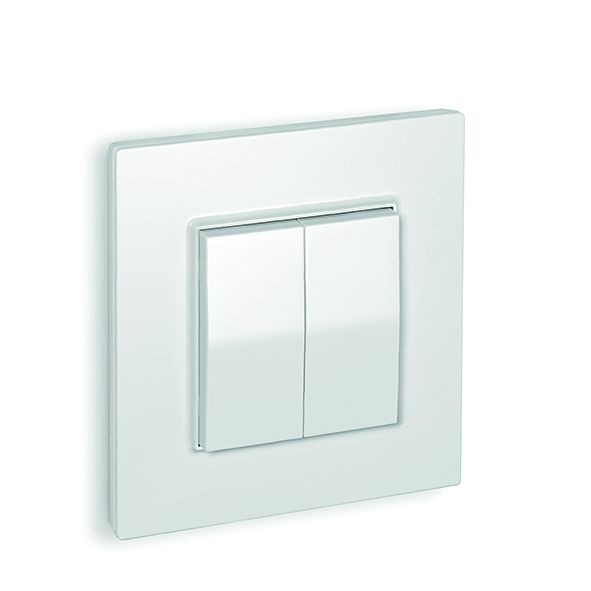 TCS EnOcean Schalter mit Wandmontagerahmen, RS07-04000000