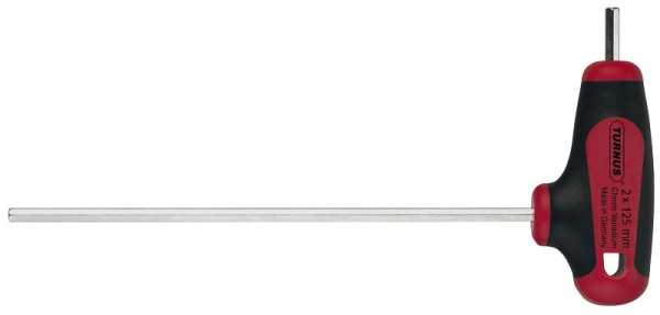 Kukko Sechskant-Quergriff-Schraubendreher mit beidseitigem Antrieb, Außensechskant: 3,0 mm, 235-0310
