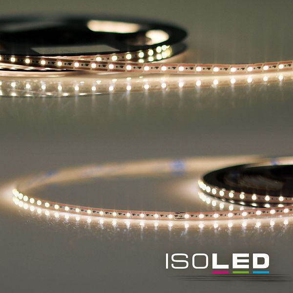 ISOLED LED CRI930 MiniAMP Flexband, 12V DC, 7W, IP20, 3000K, 500cm, Kabel beidseitig + maleAMP, 120 LED/m, 115749