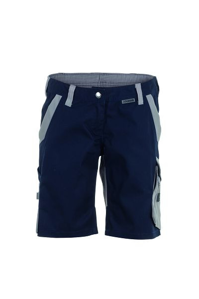 Planam Norit Damen Shorts, schwarzblau/zink, Größe M, 6469048