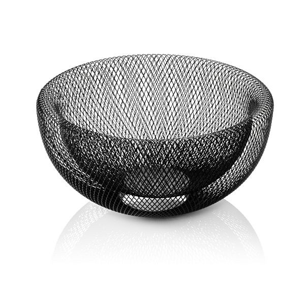 WAS Korb, Ø 29,5 cm, Höhe 15 cm, schwarz, 1408029, 4044925120548