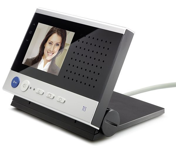 TCS Tischzubehör für die Video Innenstation der Serie sky, schwarz, ZIT1800-0016