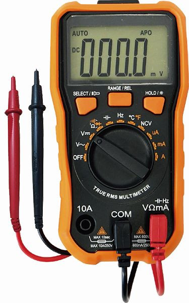 Kunzer Digitales Multimeter 600V, Abmessung: 145 x 75 x 45 mm, MY70