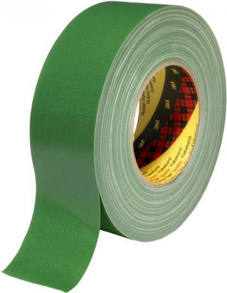 3M Scotch Gewebeklebeband 389, grün, 50 m x 50 mm, VE: 24 Rollen, 7000111487