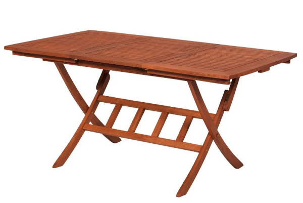 Merxx Klappausziehtisch, 110 (160) x 90 cm, FSC Eukalyptusholz, 25914-011