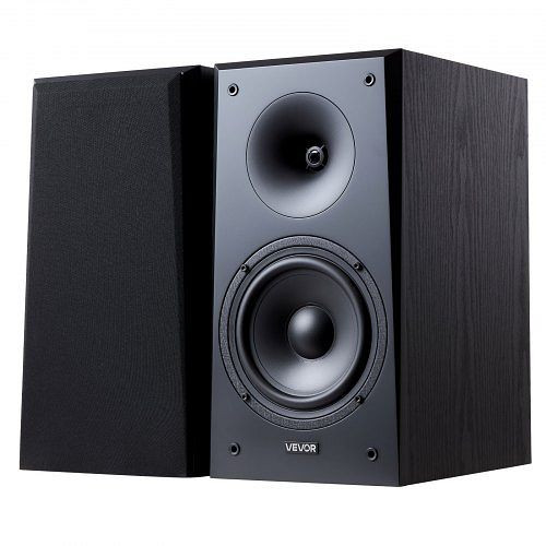 VEVOR Passive Regallautsprecher Paar 300W Stereo Audio Lautsprecher 55Hz–20kHz 199x300x390 mm, WYSJYX65INCHNB9QS001V0