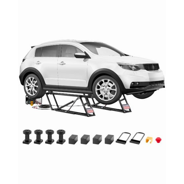 VEVOR Autolift Verstellbare Autohebebühne mit Fernbedienung 2268kg 175-260mm, QCSJJPTK50008Q8LUV2
