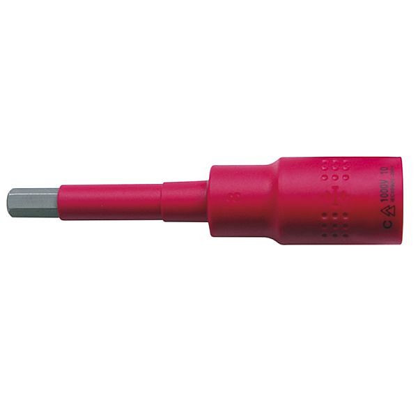 Haupa VDE Einsatz Innensechskant 3/8" Schlüsselweite 4 mm, 220434
