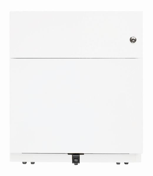 Bisley Rollcontainer Note, 1 Universalschublade, 1 HR-Schublade, verkehrsweiß, NWA59M7SF696