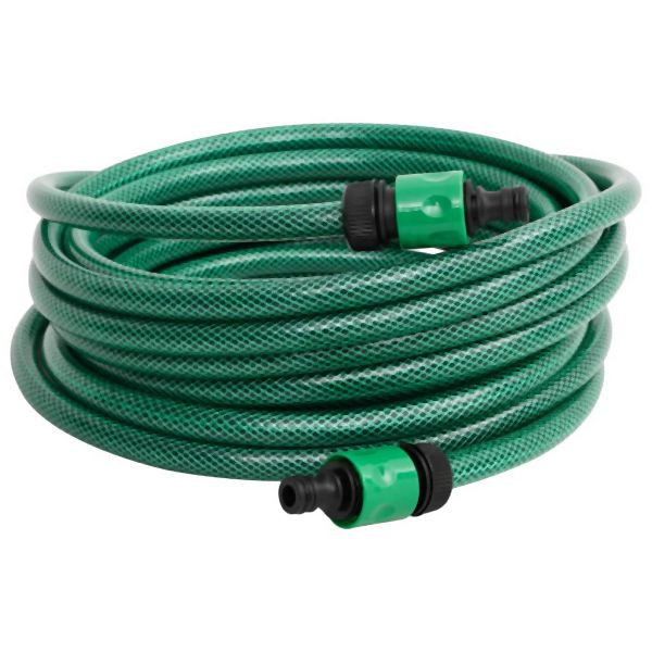 vidaXL Poolschlauch Grün 50 m PVC, 154366, 8720845756048