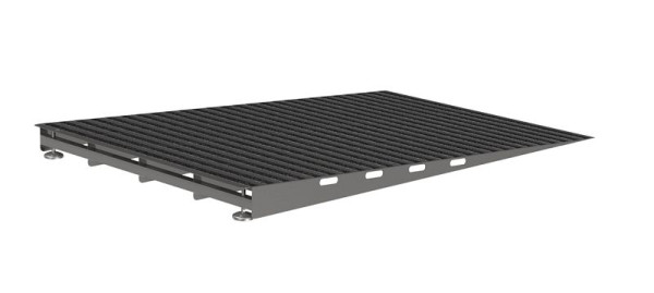 SCHAKE-VECTOR Rampe V-Ramp, verzinkt, große Ausführung, Individuelle Pulverbeschichtung, VRAMPL