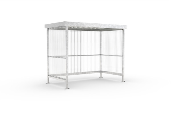 WSM Überdachung Jena Maxi K verzinkt als Bausatz, 102100441