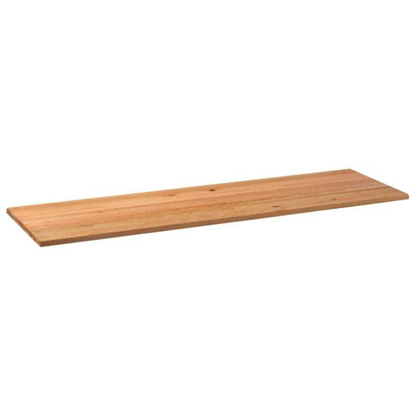 vidaXL Tischplatte Hellbraun 320x100x4,2cm Massivholz Eiche Rechteckig, 4009244