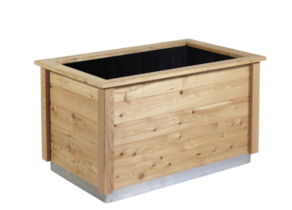 KGT Holz-Hochbeet Woody light, natur, 0.8 x 1.27 x 0.74 m, 16000017