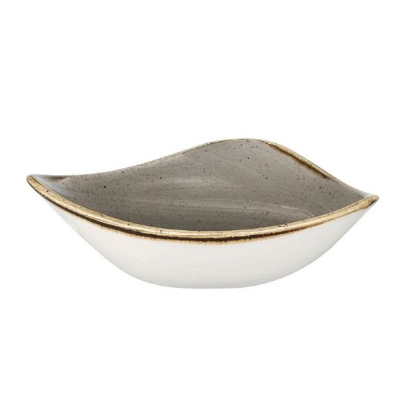 Churchill Stonecast Triangle Bowl Grau 153 mm (12 Stück), CY963