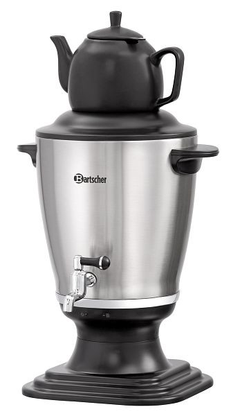 Bartscher Samowar 3,2 l, Heizelement: 2 Heizspiralen, 1,85 und 0,1 kW, 191004, 4015613622521