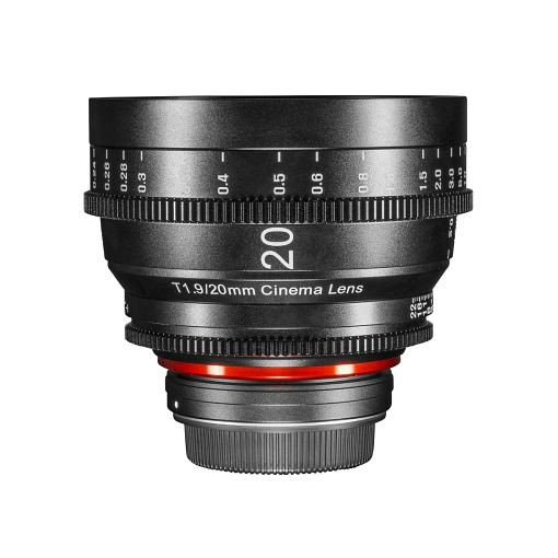 Samyang XEEN Cinema Videoobjektiv 20mm T1,9 PL Vollformat, 1021603