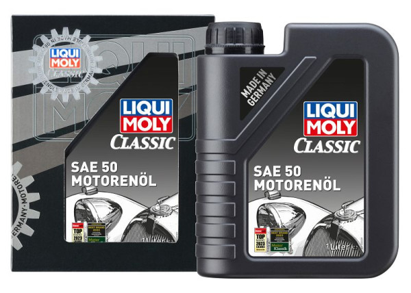 LIQUI MOLY Classic Motorenöl SAE 50, Kanister Kunststoff, VE: 1 Liter, 1130