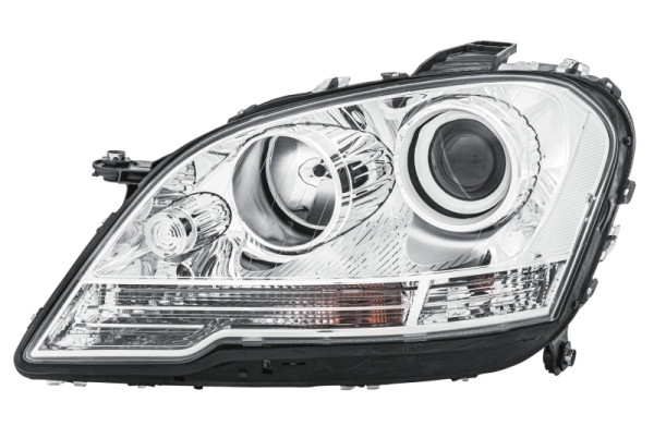 HELLA Halogen/FF/DE-Hauptscheinwerfer, für u.a. Mercedes-Benz M-Class (W164), CCC/ECE, für Rechtsverkehr, links, 1EL 263 064-011