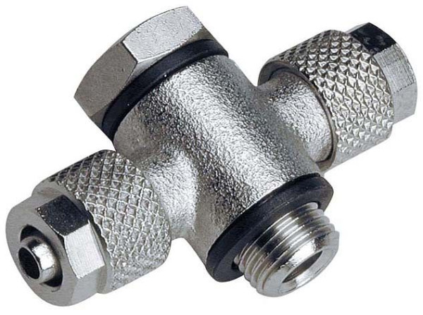 timmer A-TSH-6/4-1/8-MSv, T-Schwenkverschraubung - zylindrisch, 1-fach mit Hohlschraube, VE: 10 Stück, 01673529
