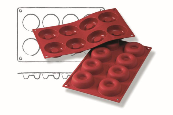 Schneider Backformen, Savarin, Ø 65 mm, Höhe 21 mm, 115007
