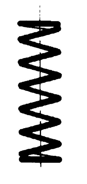 Benkiser Druckknopffeder 174/175/185/196/877 (außer für Artikel 1931234)- stärkere Ausführung -, 1003063