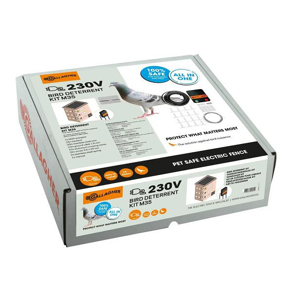 Gallagher Vogelzaun-Kit, 15-Meter-Mehrdrahtzaun, 090259, 8713235090259