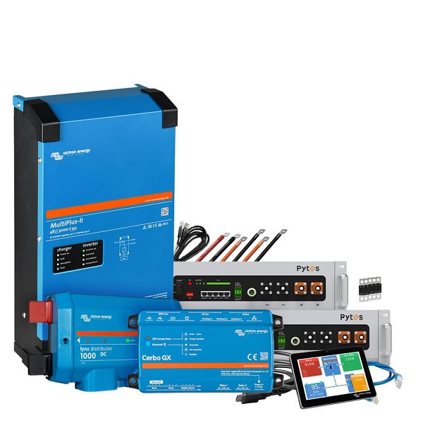 Offgridtec Backup-Kit 10,24kWh Pytes V5a Akku - Victron MultiPlus II 48/3000 Wechselrichter 1-Phasig, 4-01-019515-004