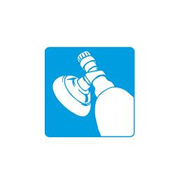 SÖHNGEN Piktogramm einzeln 33x33mm Beatmung, 1008002