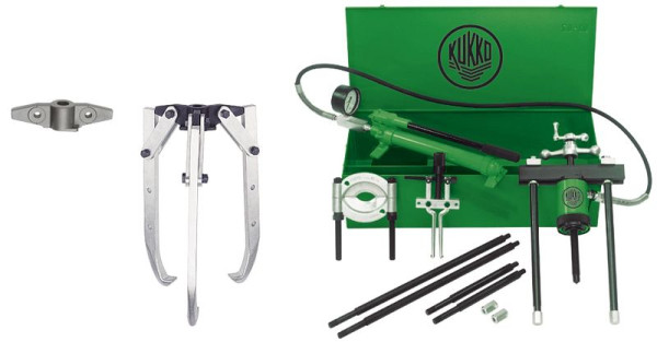 KUKKO Hydraulischer Universal Abzieh-Satz, Spannweite außen: 1200 mm, Y58-500