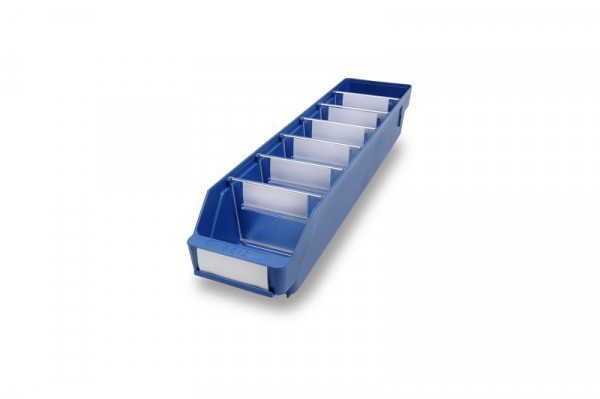 Stemo Lagerkasten 5012 blau, Abmessungen (LxBxH): 500x120x95mm, VE: 30 Stück, 510302