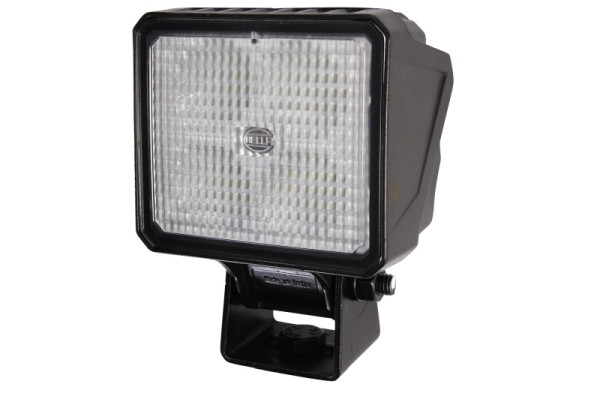 HELLA LED-Arbeitsscheinwerfer, Eco 18, 24/12V, 1350lm, geschraubt/Anbau, schwenkbarer Montagebügel, Nahfeldausleuchtung, DEUTSCH Stecker, 1GA 996 479-021