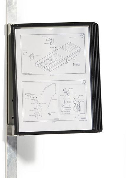 Bedrunka+Hirth Infotafel, schwarz, Breite 360 mm, 5914, 4050413093850