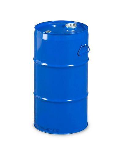 DENIOS Stahl-Spundfass, 60 Liter, innen lackiert, UN-Zulassung, 266146