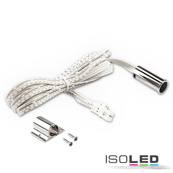 ISOLED MiniAMP Kontakt-SENSOR rund, Einbau/Aufbau, 12-24V DC, 3A, 114731