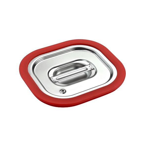 Vaiotec TOPLINE Gastronorm Deckel GN 1/6 - mit Gummidichtung, 17,6x16,2x2 cm, 10642
